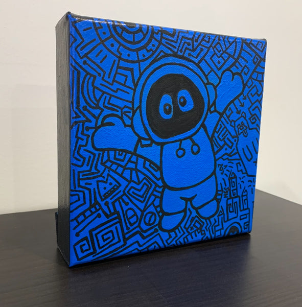 HOODIE BOY - Free Hugs (blue)