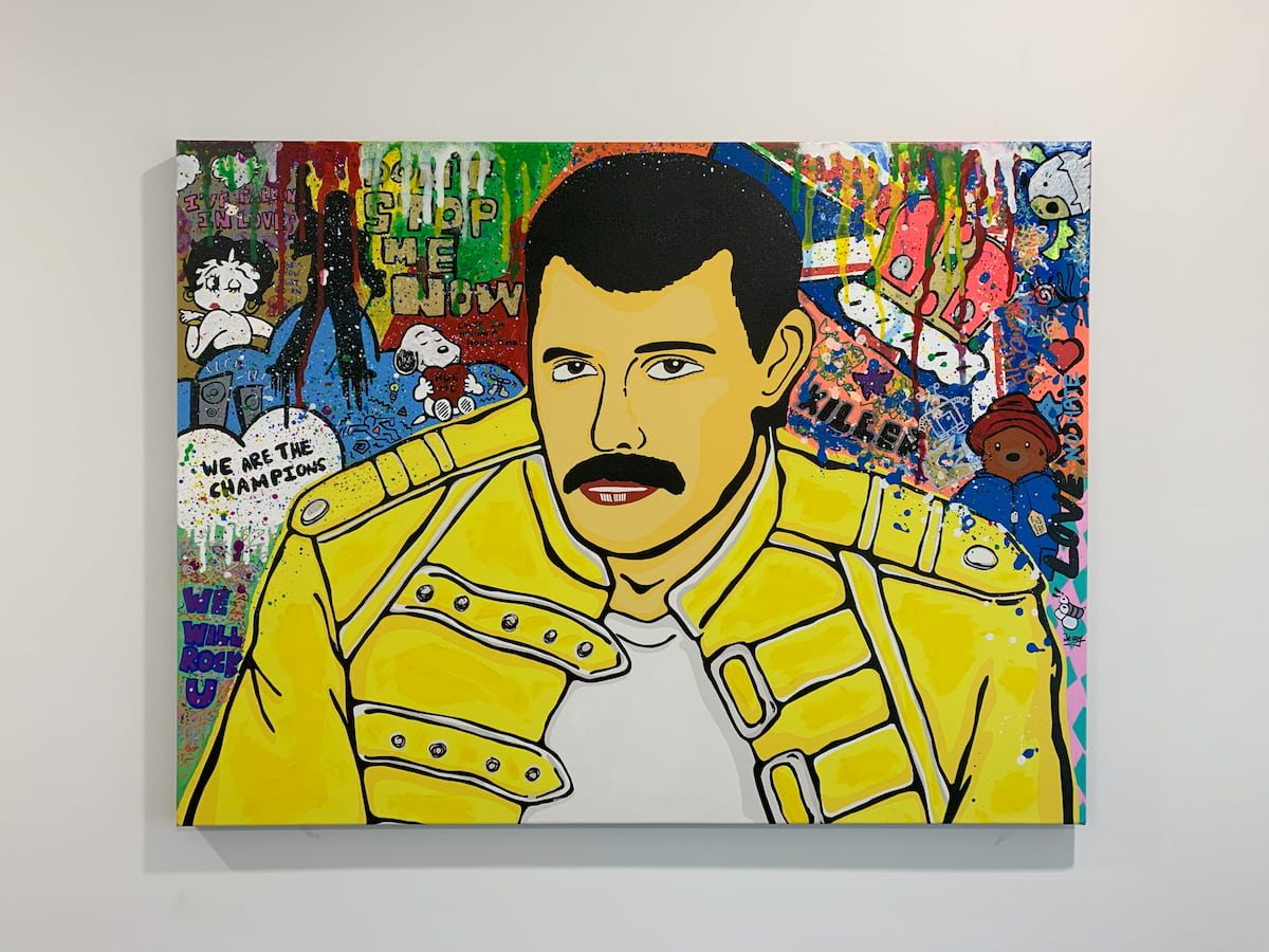 ICON Series - Freddie (Mixed Media)