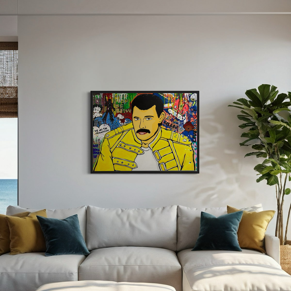 ICON Series - Freddie (Mixed Media)
