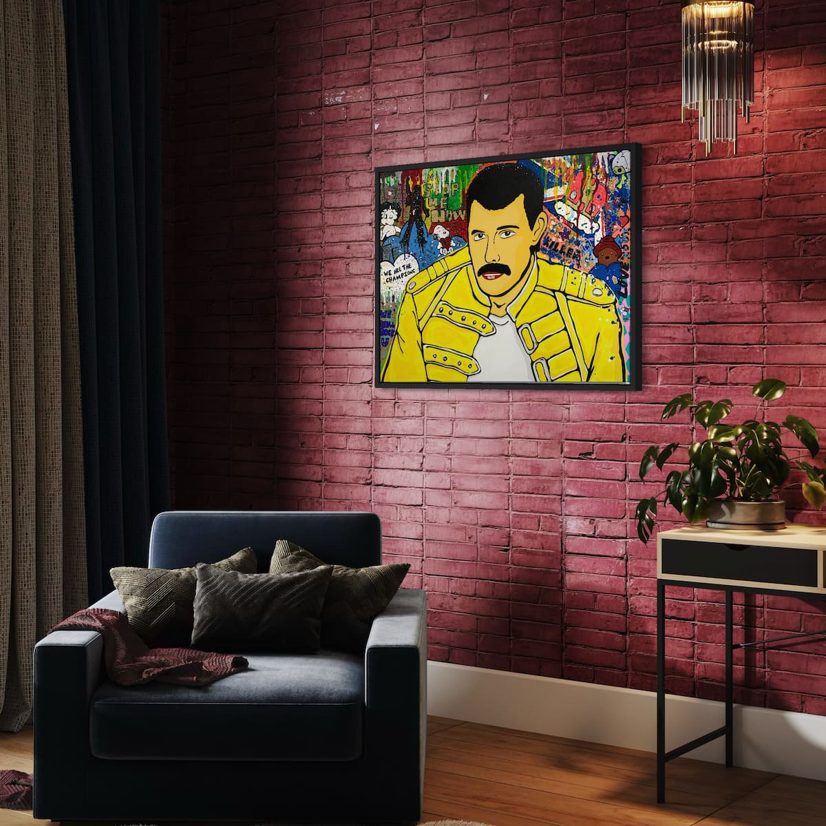 ICON Series - Freddie (Mixed Media)