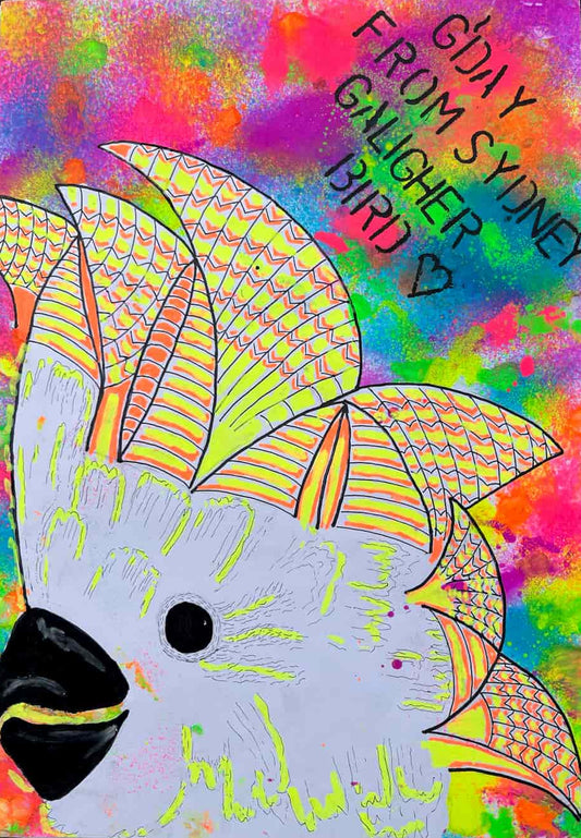 G’Day from Sydney Galigher Bird