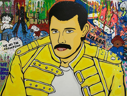 ICON Series - Freddie (Mixed Media)
