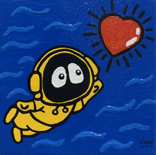 Hoodie Boy - Swimming Towards Love