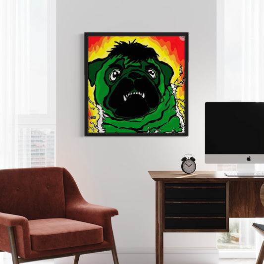 SUPERHERO - The Incredible Pug